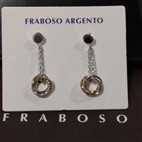 Pendientes Fraboso Mujer in Plata OR09135BC FO FRABOSO - OR09135BC FO FRABOSO